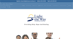 Desktop Screenshot of lightthewaycounseling.com